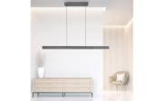 LED-Pendelleuchte Pure Moto-Rise, grau, 120 cm