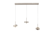 LED-Pendelleuchte Q-Rotate, aluminium, inkl. Smarthomefunktion