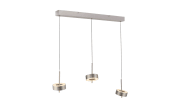 LED-Pendelleuchte Q-Rotate, aluminium, inkl. Smarthomefunktion