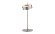 LED-Tischleuchte Q-Rotate, aluminium, inkl. Smarthomefunktion