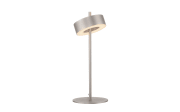 LED-Tischleuchte Q-Rotate, aluminium, inkl. Smarthomefunktion