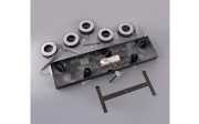 LED-Pendelleuchte Q-Rotate, dunkelbraun, inkl. Smarthomefunktion