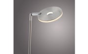 Akku-LED-Standleuchte Mondo Lumana, stahlfarbig, inkl. CCT und Memoryfunktion