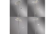 LED-Standleuchte Mondo Rimo, stahl, inkl. CCT und Memoryfunktion