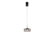 LED-Pendelleuchte Mondo Karena, schwarz, 1-flammig, inkl. Memoryfunktion