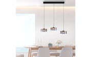 LED-Pendelleuchte Mondo Karena, schwarz, 3-flammig, inkl. Memoryfunktion