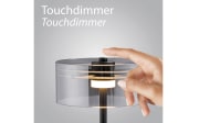 LED-Tischleuchte Mondo Karena, schwarz, inkl. Dimmfunktion