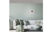 LED-Pendelleuchte Mondo Karena, stahlfarbig, 1-flammig, inkl. Memoryfunktion