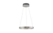 LED-Pendelleuchte Anillo, stahl, inkl. CCT und Memoryfunktion