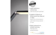 LED-Stehleuchte Samsky, grau, inkl. CCT Funktion