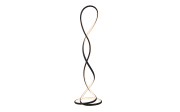 Stehleuchte Twist, schwarz