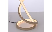 Tischleuchte Twist, sandfarbig, inkl. Dimmfunktion