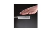 LED-Bettleuchte Raik, nickel matt, 45 cm