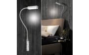 LED-Bettleuchte Raik, nickel matt, 45 cm
