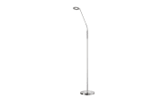 LED-Standleuchte Dent, nickel matt, 1-flammig, 150 cm