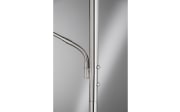 LED-Standleuchte Dent CCT, nickel matt, 180 cm