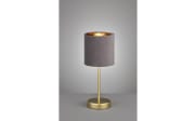 Tischleuchte Aura, grau/gold, 34 cm