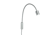 LED Wandleuchte Justi, nickel, 52 cm