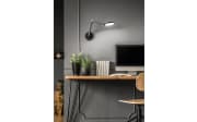 LED-Wandleuchte CCT Regina, schwarz, 64 cm