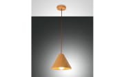 Pendelleuchte Esino, eichefarbig, 1-flammig, 25 cm