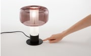 Tischleuchte Flick, Amethyst, inkl. Touchdimmer