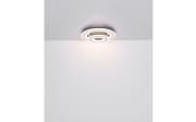 LED-Deckenleuchte CCT Jacky, schwarz/weiß, 50 cm