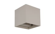 LED-Wandleuchte Veronika sandfarbig