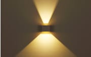 LED-Wandleuchte Veronika sandfarbig