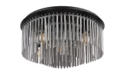 Deckenleuchte Gorley, schwarz, 50 cm