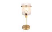 Tischleuchte Gorley, goldfarbig, 37,5 cm