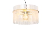 Pendelleuchte Gorley, goldfarbig, 40 cm