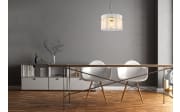 Pendelleuchte Gorley, goldfarbig, 1-flammig, 40 cm
