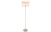 Standleuchte Gorley, beige, 152 cm