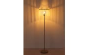 Standleuchte Gorley, beige, 152 cm