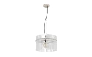 Pendelleuchte Gorley, beige, 1-flammig, 40 cm