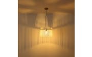 Pendelleuchte Gorley, beige, 1-flammig, 40 cm
