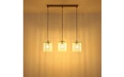 Pendelleuchte Gorley, beige, 80 cm