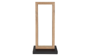 LED-Tischleuchte Mandera, holz/schwarz, 52,5 cm