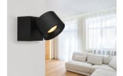Wandleuchte Rae, schwarz