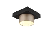 LED-Deckenleuchte Raymond, schwarz/goldfarbig