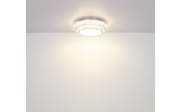 LED-Deckenleuchte Klara, transparent, 40 cm, inkl. CCT und Fernbedienung