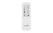 LED-Deckenleuchte Klara, transparent, 50 cm, inkl. CCT und Fernbedienung