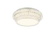 LED-Deckenleuchte Klara, transparent, 50 cm, inkl. CCT und Fernbedienung