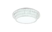 LED-Deckenleuchte Klara, transparent, 60 cm, inkl. CCT und Fernbedienung