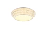 LED-Deckenleuchte Klara, transparent, 60 cm, inkl. CCT und Fernbedienung