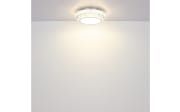LED-Deckenleuchte Klara, transparent, 60 cm, inkl. CCT und Fernbedienung