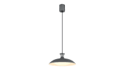 LED-Pendelleuchte Rocha, grau