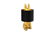 Tischleuchte Rabbit, goldfarbig