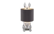 Tischleuchte Rabbit, silberfarbig