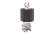 Tischleuchte Rabbit, silberfarbig